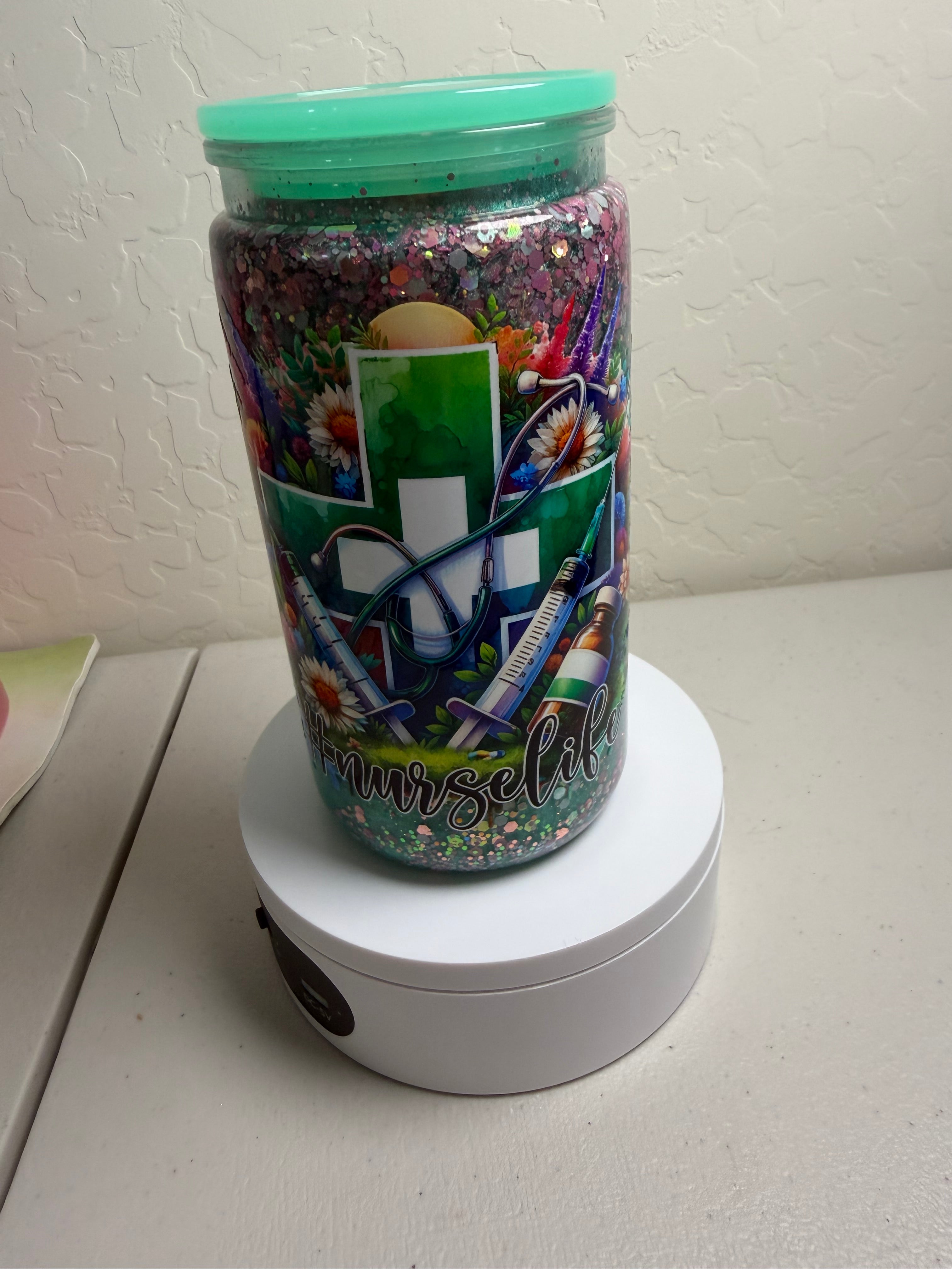 16 Oz Nurse Life Tumbler