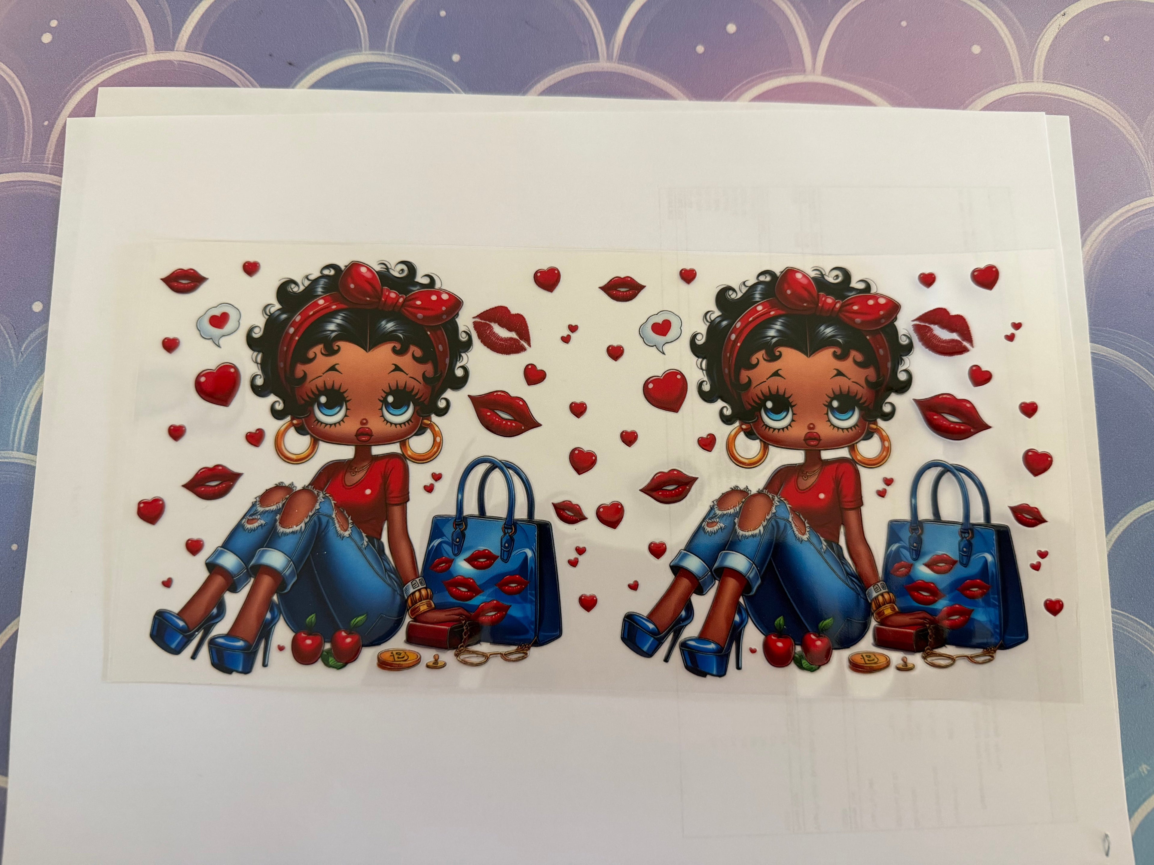 Betty boop wrap 36