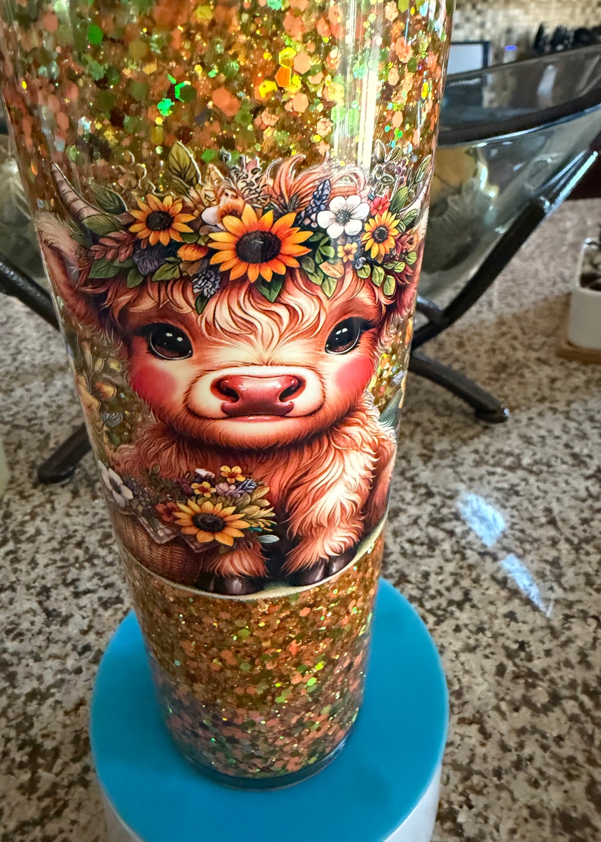 24 oz suspended Glitter