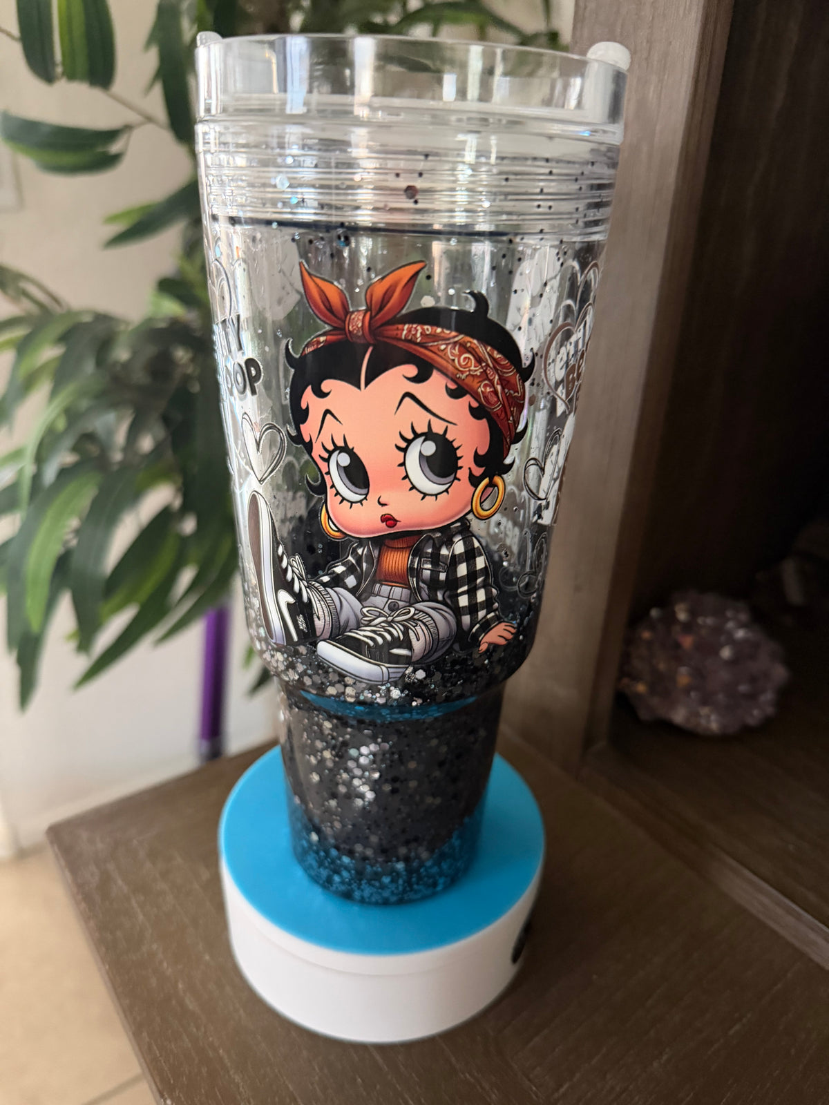 30 oz Betty Boop Lava effect