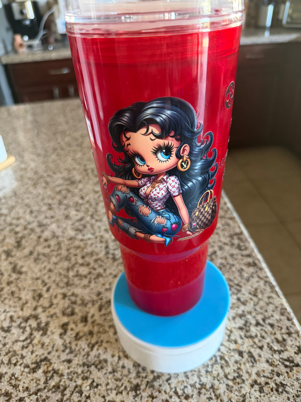 40oz Betty Boop Cat Eye