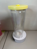 24 oz colored plastic boba lid