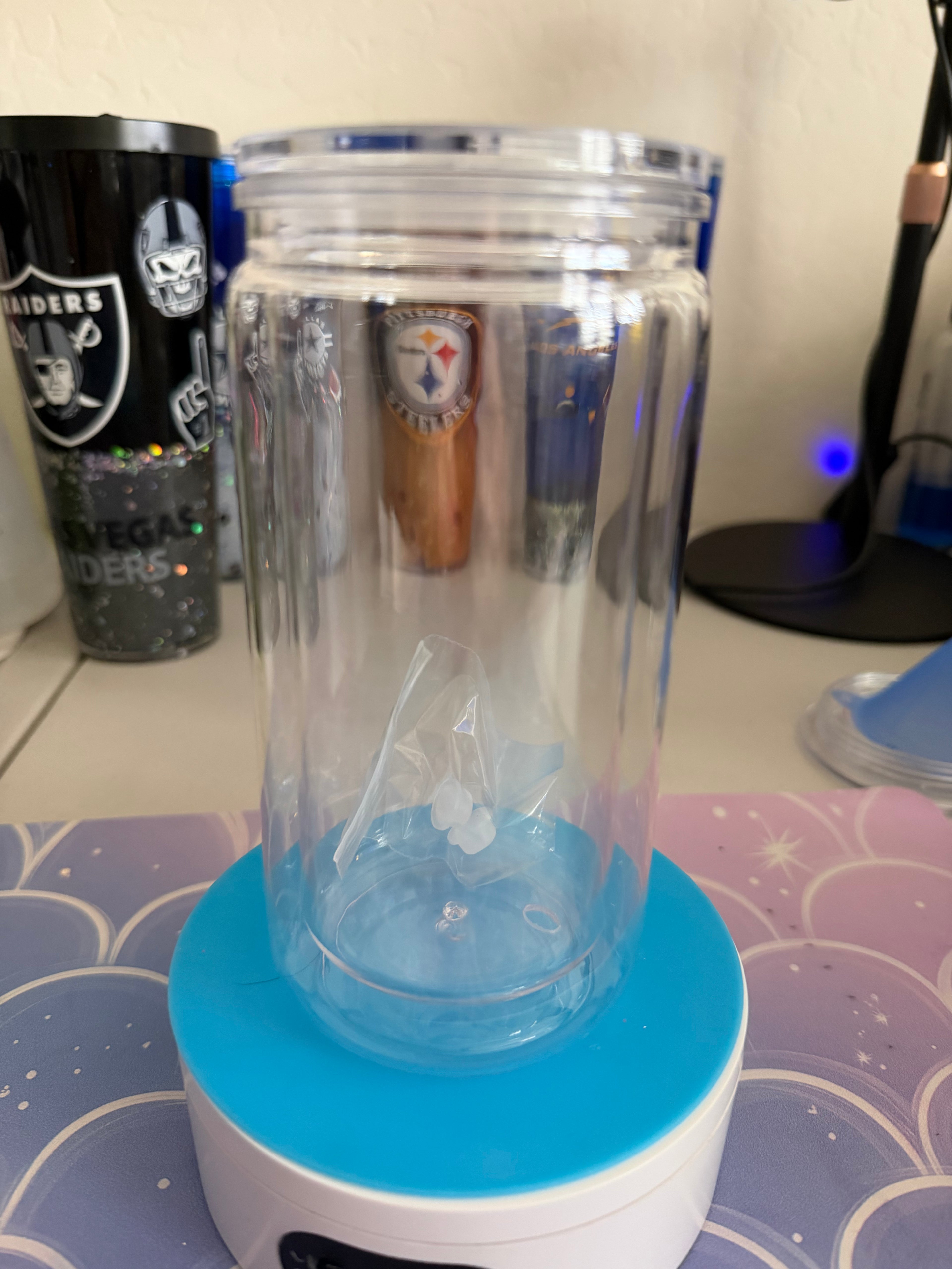 16 oz clear lid