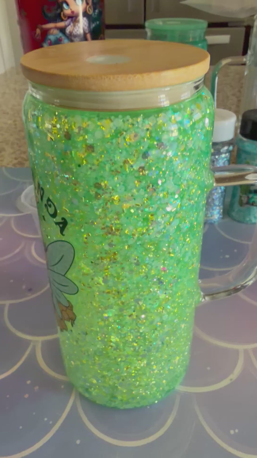 20 oz glass Tumbler